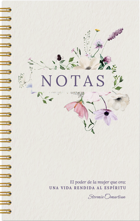 Libreta «El poder de la mujer que ora: Una vida rendida al Espíritu»