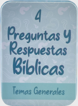 Preguntas y respuestas bíblicas 4: Temas generales (Caja de metal)