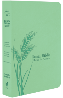 Santa Biblia de Promesas Reina-Valera 1960 / Tamaño Manual / Letra Grande / Piel Especial / Menta // Spanish Promise Bible RVR60 / Handy Size / Large Print / Mint
