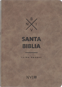 Biblia NVI, Compacta, Piel Especial, Marrón