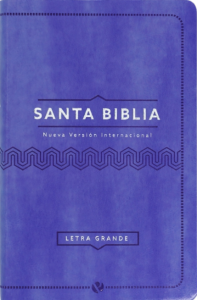 Biblia NVI, Tamaño Manual, Piel Especial, Lila